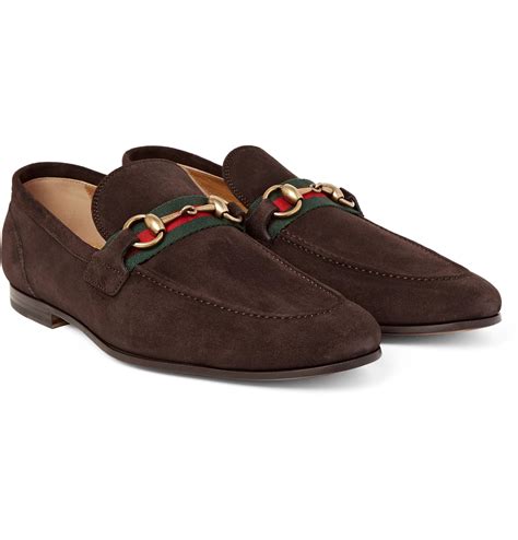 gucci loafers gg brown|gucci loafers brown suede.